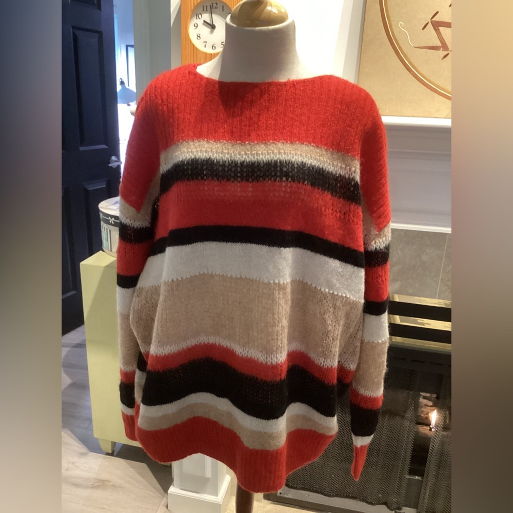 & Other Stories Oversized Chunky Knit Wool Blend Sweater Size M